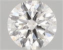 Natural Diamond 0.40 Carats, Round with Excellent Cut, H Color, I1 Clarity and Certified by GIA