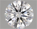 Natural Diamond 1.41 Carats, Round with Excellent Cut, D Color, VVS1 Clarity and Certified by GIA