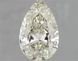 Picture of Natural Diamond 1.00 Carats, Pear with  Cut, K Color, VS1 Clarity and Certified by IGI