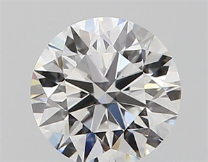 Picture of Natural Diamond 0.42 Carats, Round with Very Good Cut, E Color, VVS2 Clarity and Certified by GIA