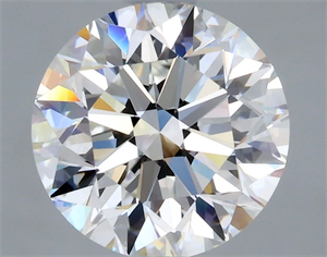 Picture of Natural Diamond 1.50 Carats, Round with Very Good Cut, F Color, VVS1 Clarity and Certified by GIA