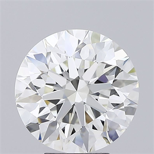 Picture of Natural Diamond 5.02 Carats, Round with Excellent Cut, H Color, VVS1 Clarity and Certified by IGI