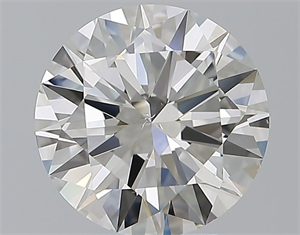 Picture of Natural Diamond 3.01 Carats, Round with Excellent Cut, H Color, SI1 Clarity and Certified by GIA