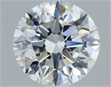 Natural Diamond 1.76 Carats, Round with Excellent Cut, F Color, VVS1 Clarity and Certified by GIA