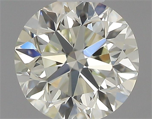 Picture of Natural Diamond 0.40 Carats, Round with Very Good Cut, K Color, VVS1 Clarity and Certified by IGI