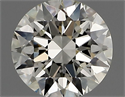 Natural Diamond 0.51 Carats, Round with Excellent Cut, K Color, VS1 Clarity and Certified by GIA