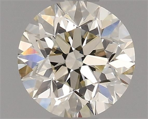 Picture of Natural Diamond 0.50 Carats, Round with Good Cut, J Color, VS1 Clarity and Certified by IGI