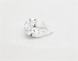 Picture of Natural Diamond 0.96 Carats, Pear with  Cut, E Color, SI1 Clarity and Certified by GIA