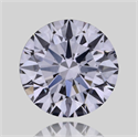 Natural Diamond 0.40 Carats, Round with Excellent Cut, D Color, SI1 Clarity and Certified by GIA