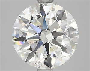 Picture of Natural Diamond 2.15 Carats, Round with Excellent Cut, I Color, SI1 Clarity and Certified by GIA