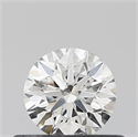 Natural Diamond 0.40 Carats, Round with Excellent Cut, G Color, SI1 Clarity and Certified by IGI