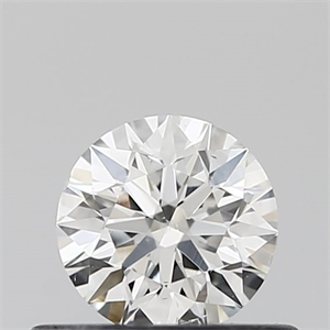 Picture of Natural Diamond 0.40 Carats, Round with Excellent Cut, G Color, SI1 Clarity and Certified by IGI