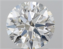 Natural Diamond 1.54 Carats, Round with Excellent Cut, H Color, VS1 Clarity and Certified by GIA