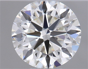 Picture of Natural Diamond 0.40 Carats, Round with Very Good Cut, I Color, VS1 Clarity and Certified by GIA