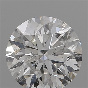 Picture of Natural Diamond 0.50 Carats, Round with Very Good Cut, E Color, SI2 Clarity and Certified by IGI