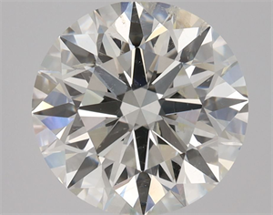 Picture of Natural Diamond 2.02 Carats, Round with Excellent Cut, I Color, SI2 Clarity and Certified by GIA