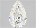 Natural Diamond 2.01 Carats, Pear with  Cut, J Color, SI2 Clarity and Certified by GIA