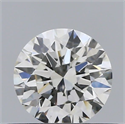 Natural Diamond 0.40 Carats, Round with Excellent Cut, J Color, VS2 Clarity and Certified by GIA