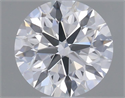 Natural Diamond 0.41 Carats, Round with Excellent Cut, G Color, VVS1 Clarity and Certified by GIA