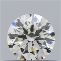 Natural Diamond 0.40 Carats, Round with Excellent Cut, J Color, VS1 Clarity and Certified by GIA