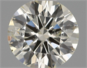 Natural Diamond 0.50 Carats, Round with Very Good Cut, J Color, SI2 Clarity and Certified by IGI