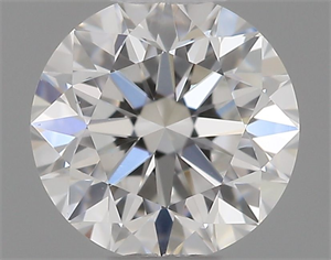 Picture of Natural Diamond 0.40 Carats, Round with Very Good Cut, E Color, VS1 Clarity and Certified by GIA