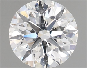 Picture of Natural Diamond 0.50 Carats, Round with Very Good Cut, G Color, I1 Clarity and Certified by GIA