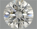 Natural Diamond 0.47 Carats, Round with Excellent Cut, G Color, SI2 Clarity and Certified by IGI