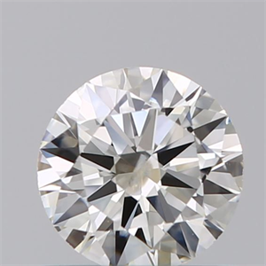 Picture of Natural Diamond 0.50 Carats, Round with Excellent Cut, I Color, I1 Clarity and Certified by GIA