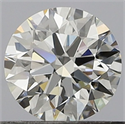 Natural Diamond 0.41 Carats, Round with Excellent Cut, E Color, VVS2 Clarity and Certified by GIA