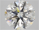 Natural Diamond 3.29 Carats, Round with Excellent Cut, H Color, VS2 Clarity and Certified by GIA