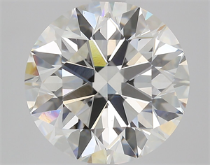 Picture of Natural Diamond 3.29 Carats, Round with Excellent Cut, H Color, VS2 Clarity and Certified by GIA