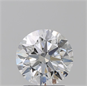 Natural Diamond 2.01 Carats, Round with Excellent Cut, D Color, VS1 Clarity and Certified by GIA