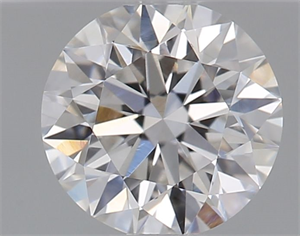 Picture of Natural Diamond 0.44 Carats, Round with Excellent Cut, F Color, VS2 Clarity and Certified by GIA