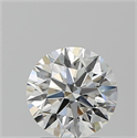 Natural Diamond 1.73 Carats, Round with Excellent Cut, G Color, VS2 Clarity and Certified by GIA