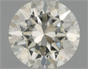 Natural Diamond 0.50 Carats, Round with Very Good Cut, I Color, SI1 Clarity and Certified by IGI