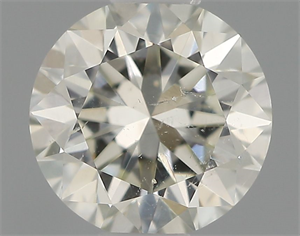 Picture of Natural Diamond 0.50 Carats, Round with Very Good Cut, I Color, SI1 Clarity and Certified by IGI