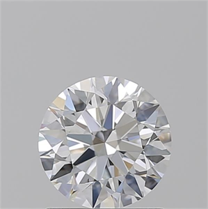 Picture of Natural Diamond 1.12 Carats, Round with Excellent Cut, D Color, IF Clarity and Certified by GIA