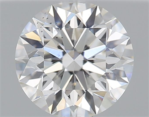 Picture of Natural Diamond 0.41 Carats, Round with Excellent Cut, G Color, SI2 Clarity and Certified by GIA