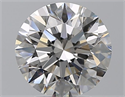 Natural Diamond 2.81 Carats, Round with Excellent Cut, F Color, VS2 Clarity and Certified by GIA