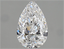 Natural Diamond 1.52 Carats, Pear with  Cut, D Color, FL Clarity and Certified by GIA