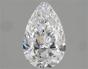 Picture of Natural Diamond 1.52 Carats, Pear with  Cut, D Color, FL Clarity and Certified by GIA