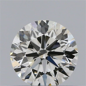 Picture of Natural Diamond 0.40 Carats, Round with Excellent Cut, H Color, VS1 Clarity and Certified by IGI