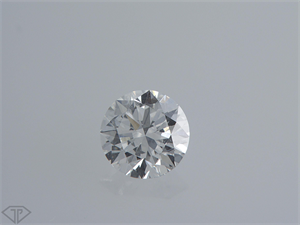 Picture of Natural Diamond 0.41 Carats, Round with Excellent Cut, F Color, VS2 Clarity and Certified by GIA