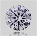 Natural Diamond 0.40 Carats, Round with Excellent Cut, F Color, SI2 Clarity and Certified by GIA