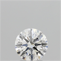 Natural Diamond 1.70 Carats, Round with Excellent Cut, H Color, SI2 Clarity and Certified by GIA