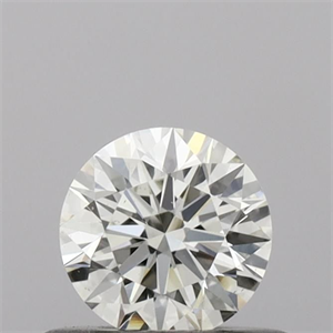 Picture of Natural Diamond 0.41 Carats, Round with Excellent Cut, H Color, VS1 Clarity and Certified by IGI