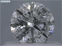 Natural Diamond 0.42 Carats, Round with Very Good Cut, G Color, I1 Clarity and Certified by IGI