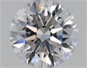 Natural Diamond 0.40 Carats, Round with Excellent Cut, E Color, SI1 Clarity and Certified by GIA