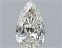 Natural Diamond 0.70 Carats, Pear with  Cut, I Color, VVS1 Clarity and Certified by GIA